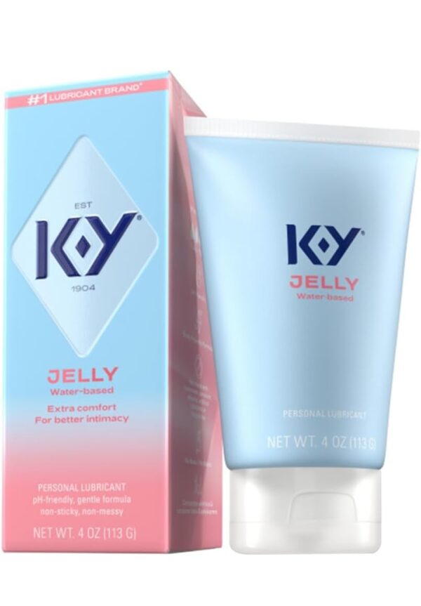 K-Y Jelly Classic Water-Based Body Friendly Formula 4 Fl Oz