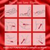 Rose Clitoral Sucking G Spot Vibrator, Clit Sucker Nipple Dildo Rabbit Vibrator, Clitoris Stimulator with 5 Suction Patterns & 10 Strong Vibration Adult Sex Toys for Women Couples (Red) - Image 5