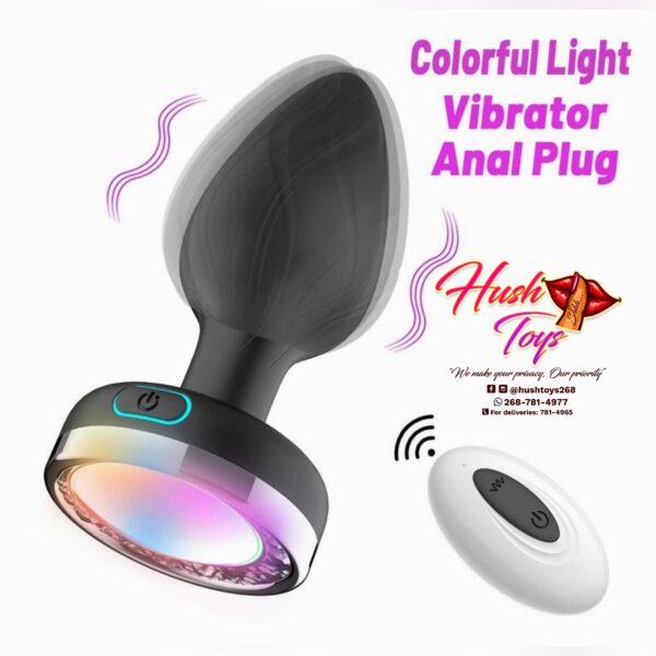 Vibrator Remote Control Anal Butt Plug - Image 3